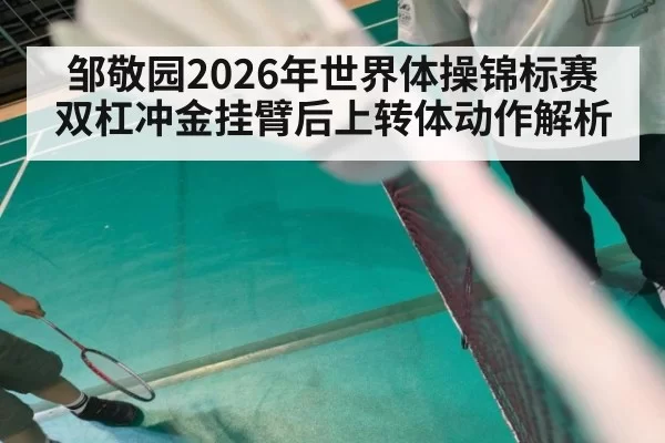 邹敬园2026年世界体操锦标赛双杠冲金挂臂后上转体动作解析